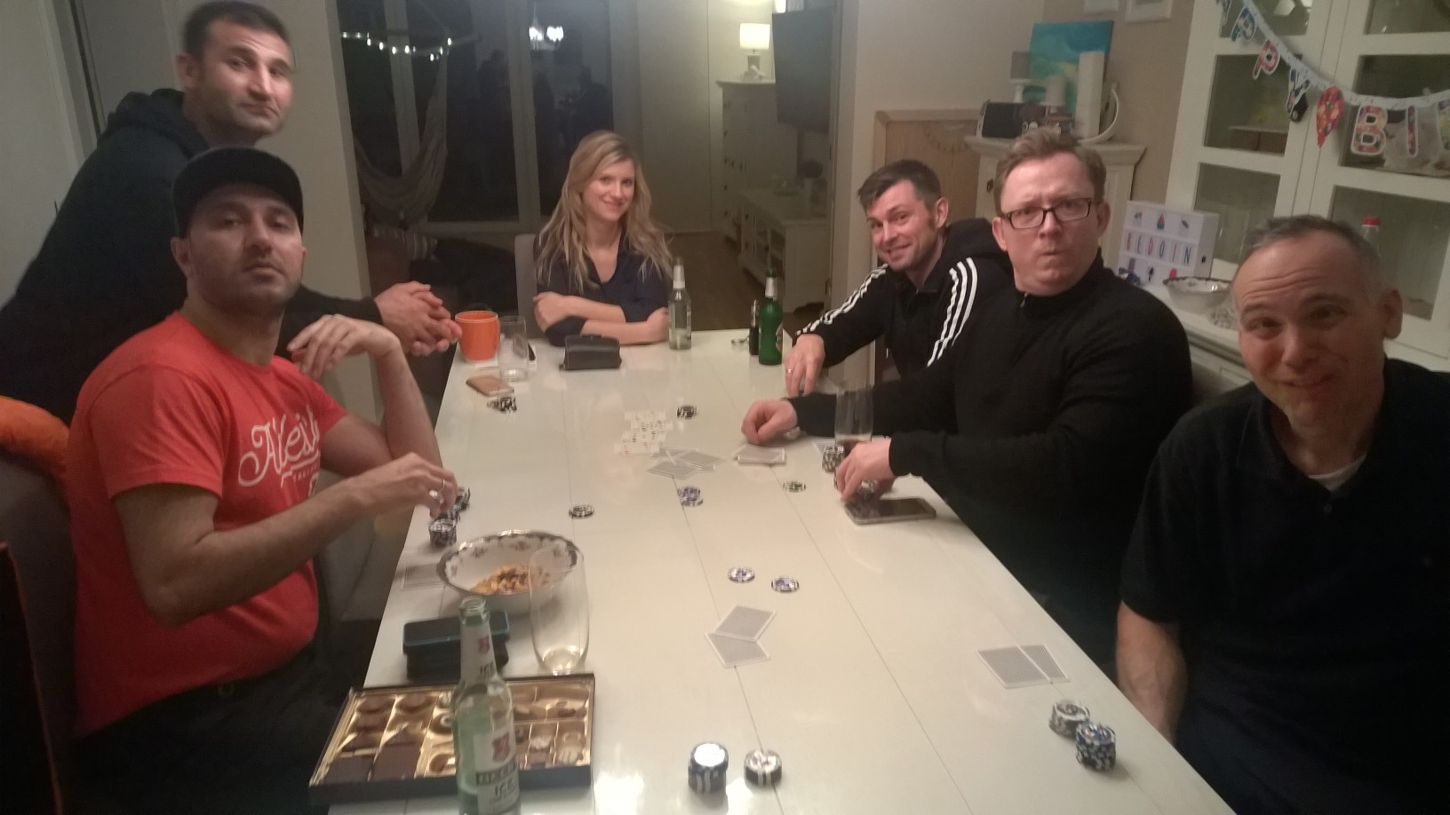 Fortuna verweilte bei jedem und verteilte Küsschen